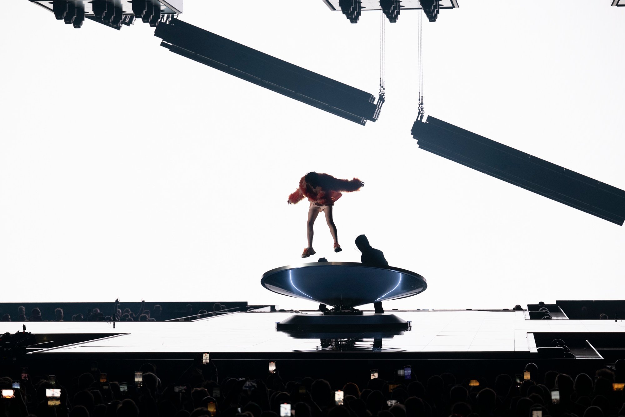 Switzerland performing in the second semi-final